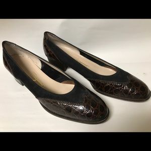 Salvatore Ferragamo Marrone Women's Shoes Size 8